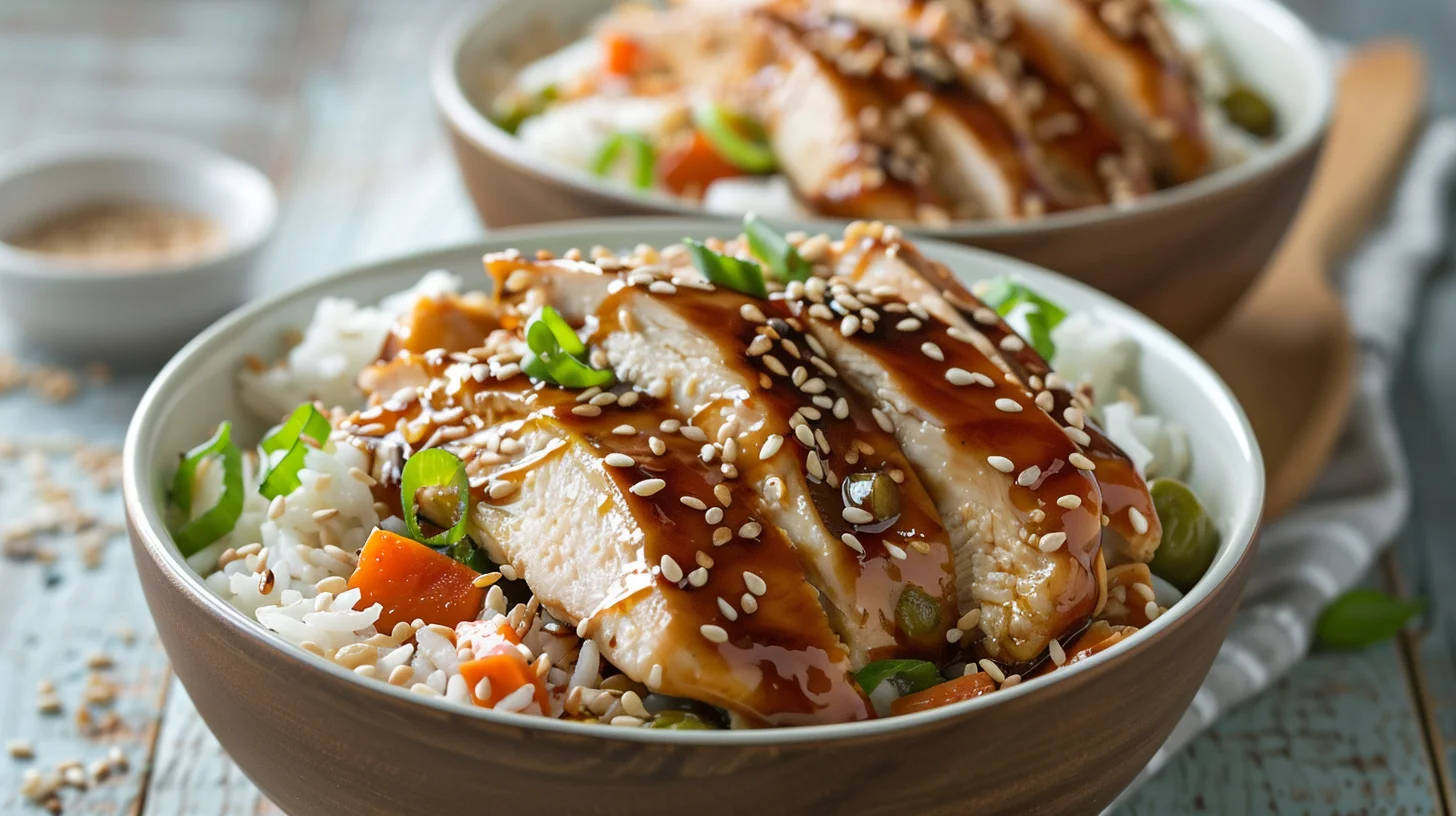 Chicken Teriyaki Bowls
