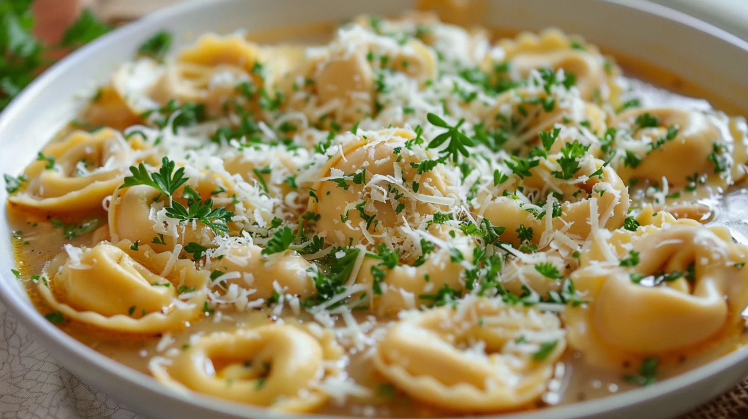 Chicken Tortellini Soup