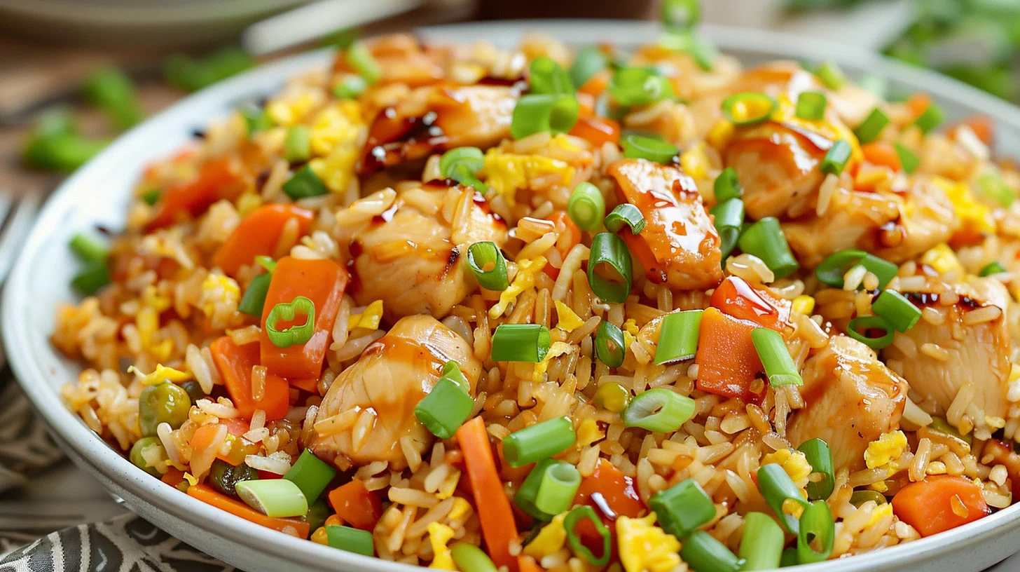 Chicken Veggie Fried Rice