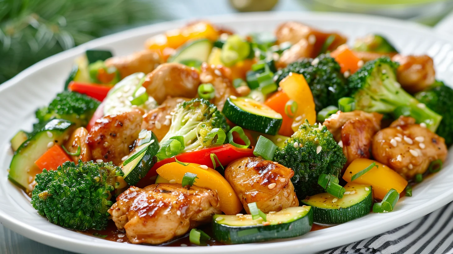 Chicken Veggie Stirfry
