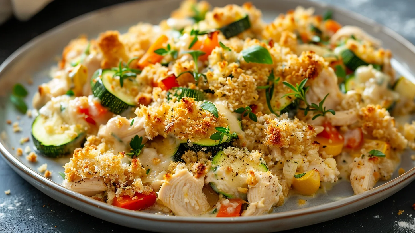 Chicken Zucchini Casserole