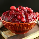 Cranberry Sauce With Orange Zest