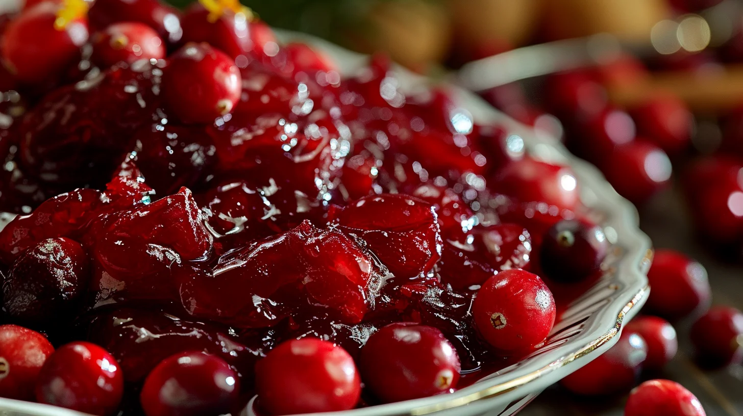 Cranberry Sauce With Orange Zest