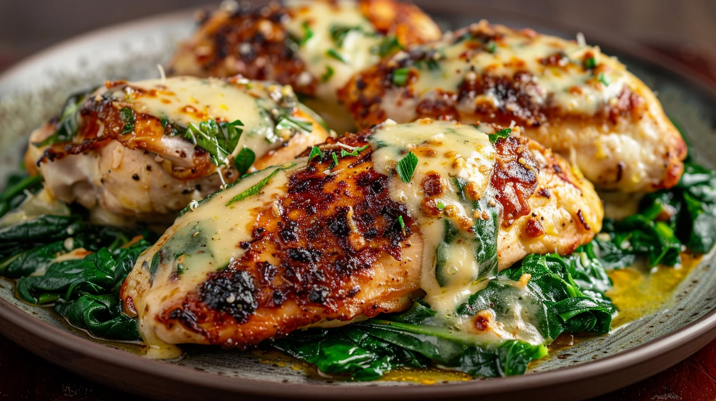 Creamy Garlic Parmesan Chicken Breasts