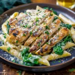 Creamy Garlic Parmesan Chicken Pasta