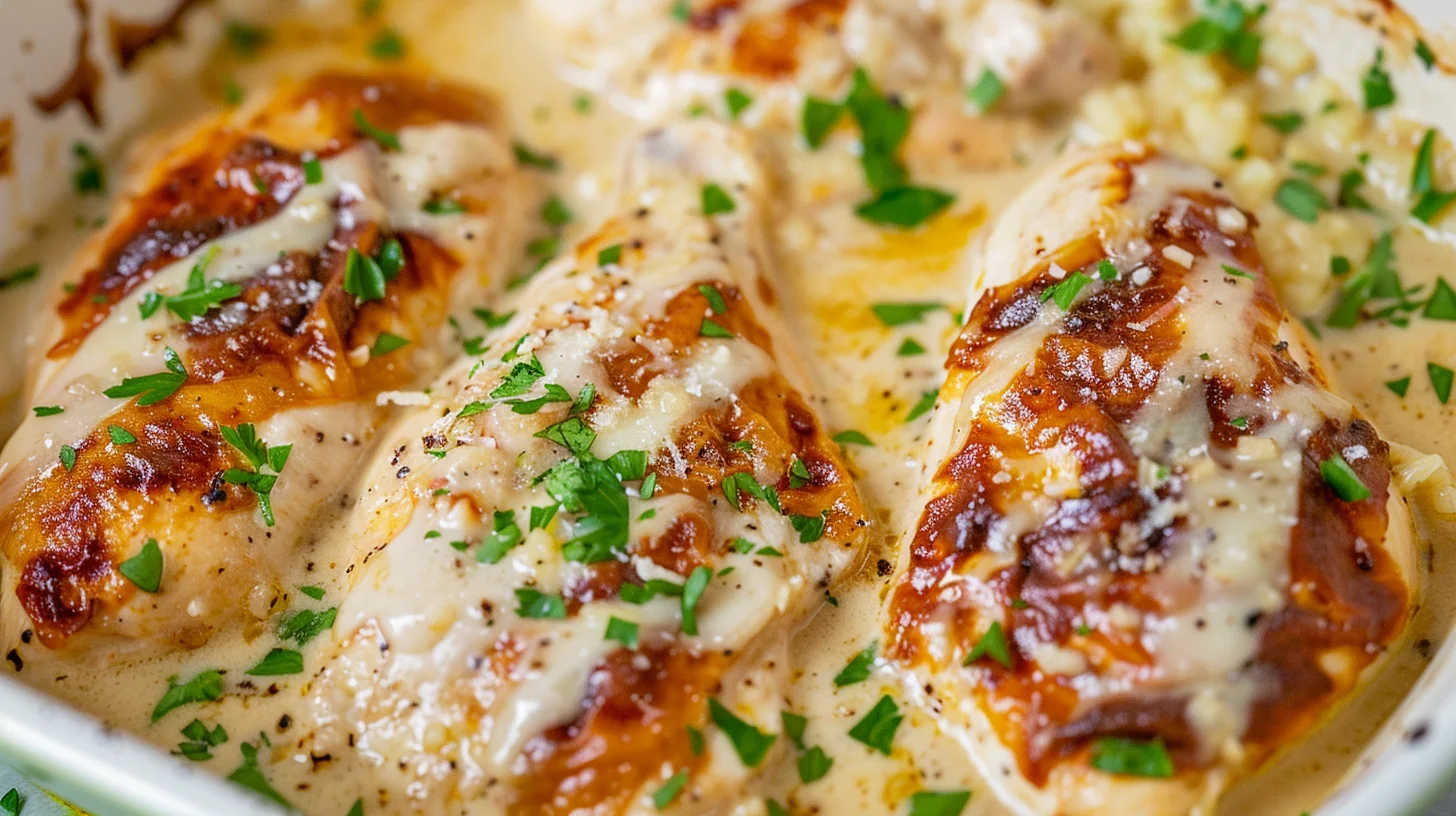 Creamy Garlic Parmesan Chicken