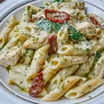 Creamy Pesto Chicken Pasta