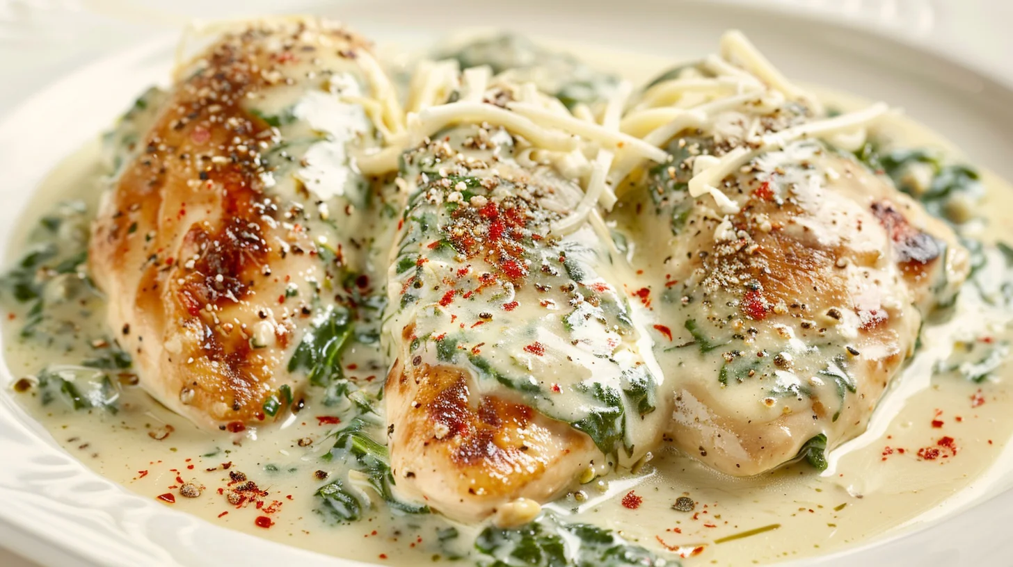 Creamy Spinach Artichoke Chicken
