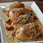 Creamy Sun Dried Tomato Chicken Breasts