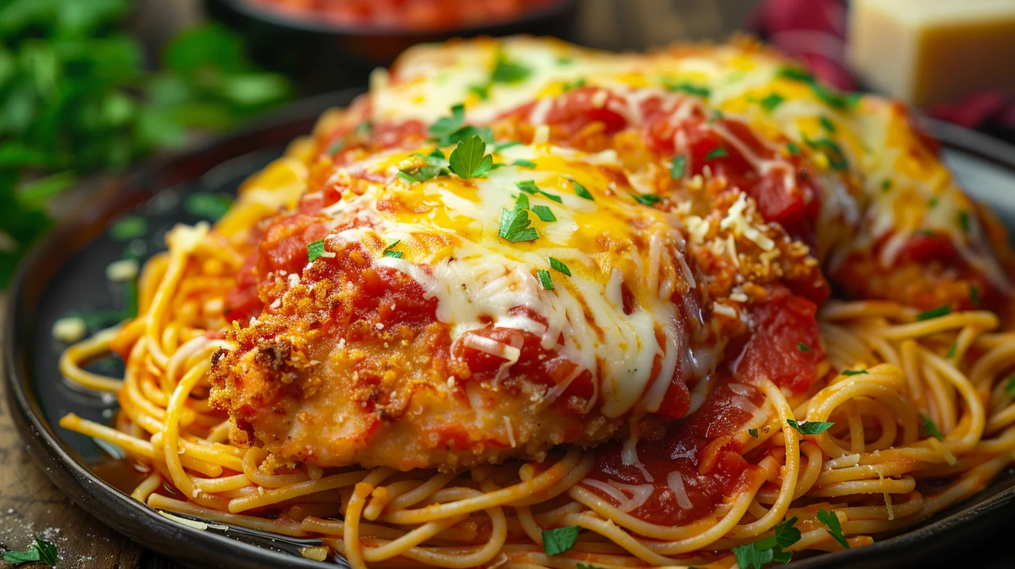 Crispy Baked Chicken Parmesan