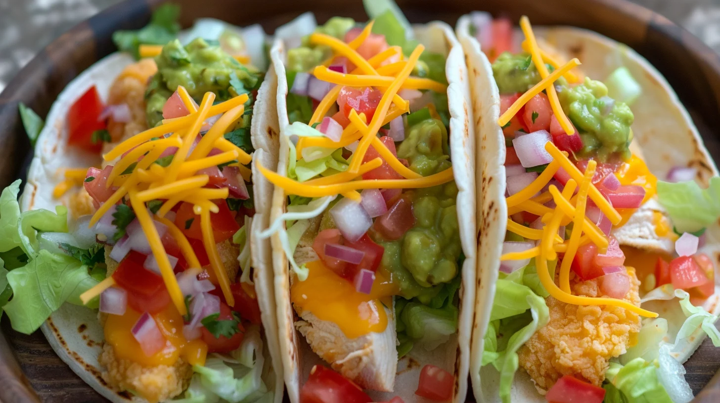 Crispy Chicken Tacos
