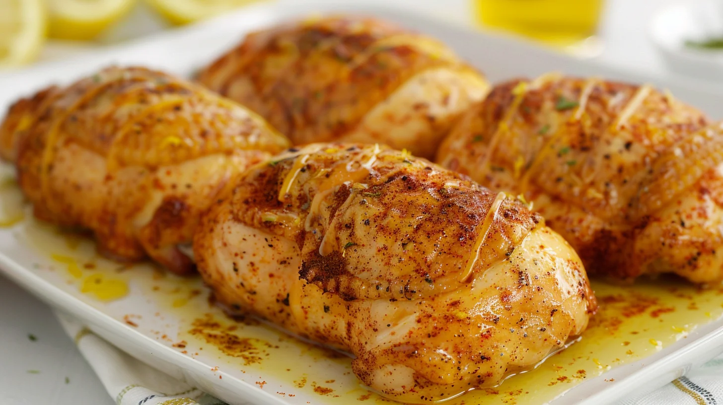 Crispy Oven Baked Chicken Breasts