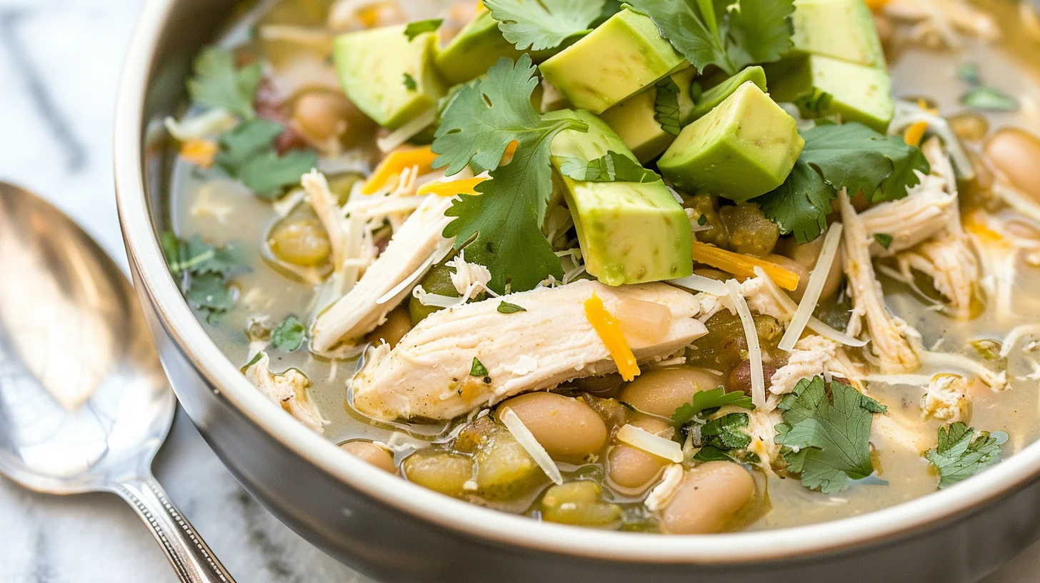 Crockpot White Chicken Chili