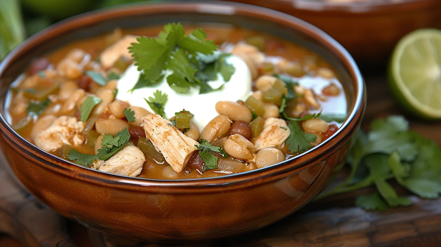 Easy Healthy White Chicken Chili