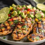 Fiesta Lime Chicken With Avocado