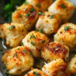 Garlic Parmesan Chicken Bites