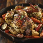 Herb Butter Roasted Chicken Turkey Alternative