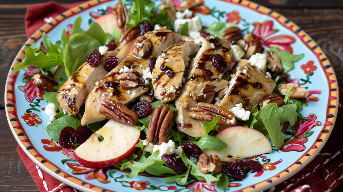 Honey Dijon Chicken Apple Salad