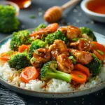 Honey Garlic Chicken Stir Fry