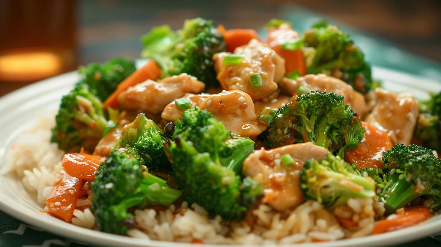 Honey Garlic Chicken Stir Fry