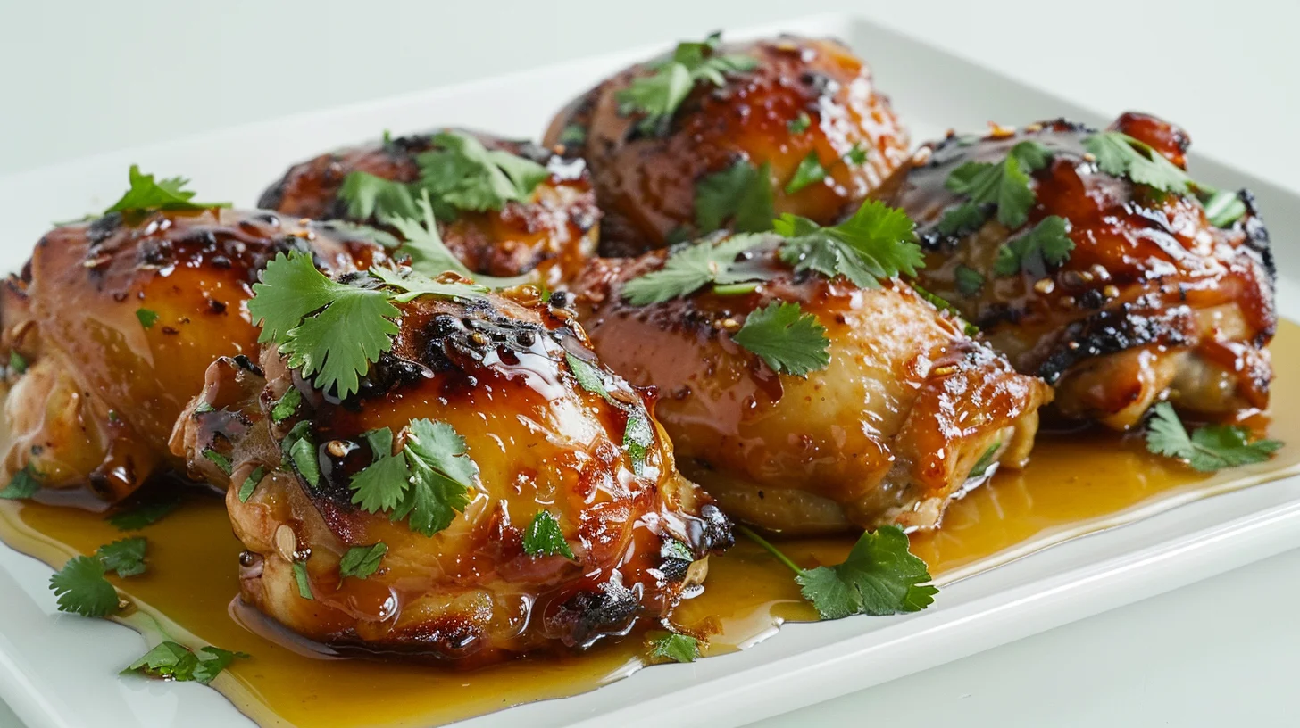 Honey Garlic Chicken Thighs