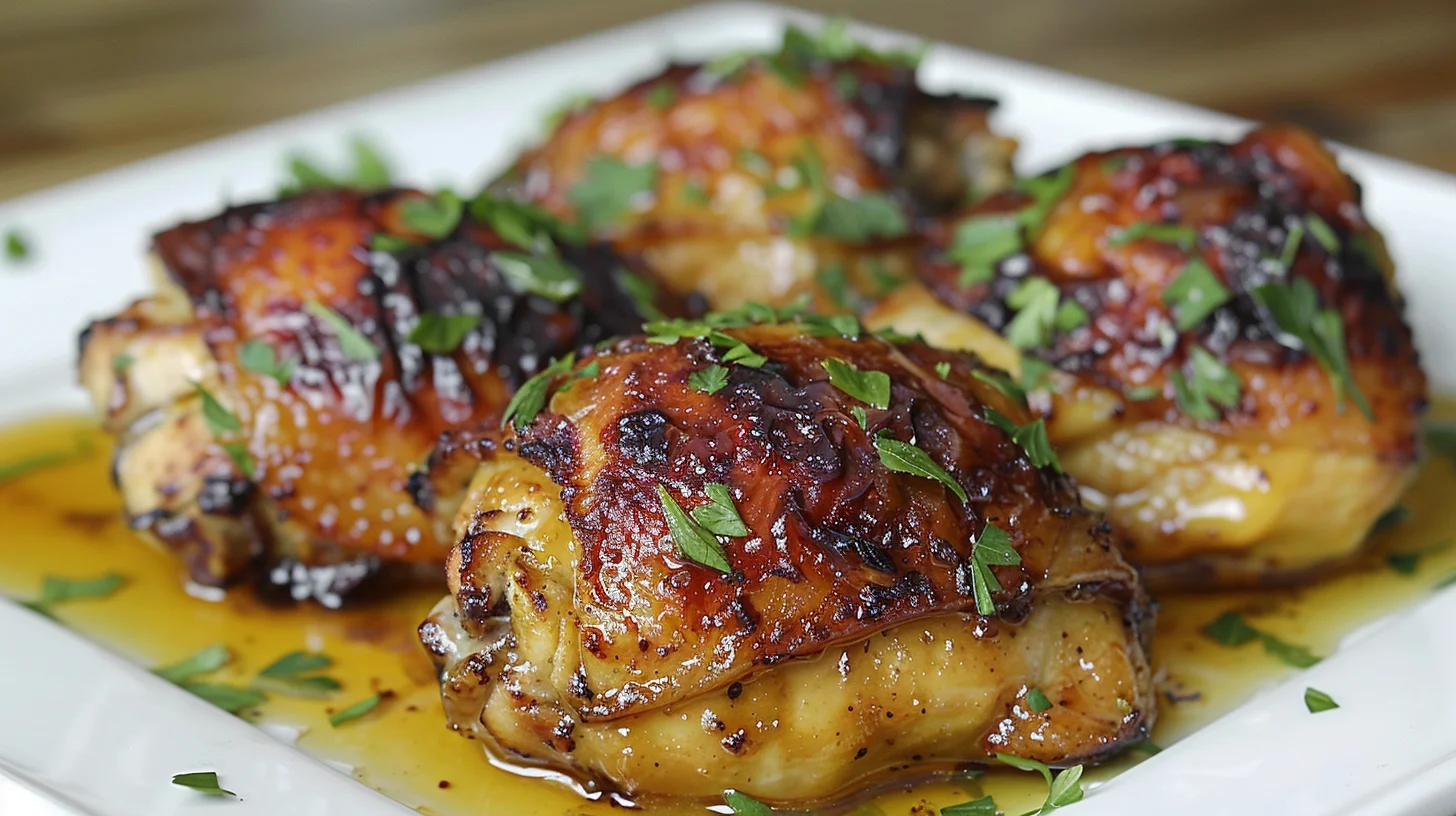 Honey Mustard Chicken Thighs Recipe