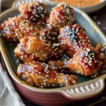 Honey Sriracha Chicken Wings