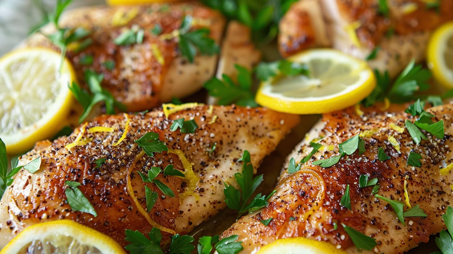 Lemon Pepper Baked Chicken
