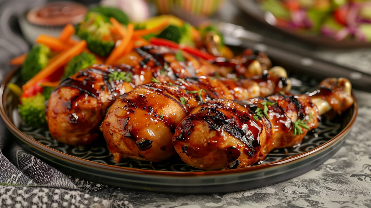 Maple Garlic Chicken Drumsticks