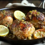 One Pan Lemon Garlic Chicken Breasts