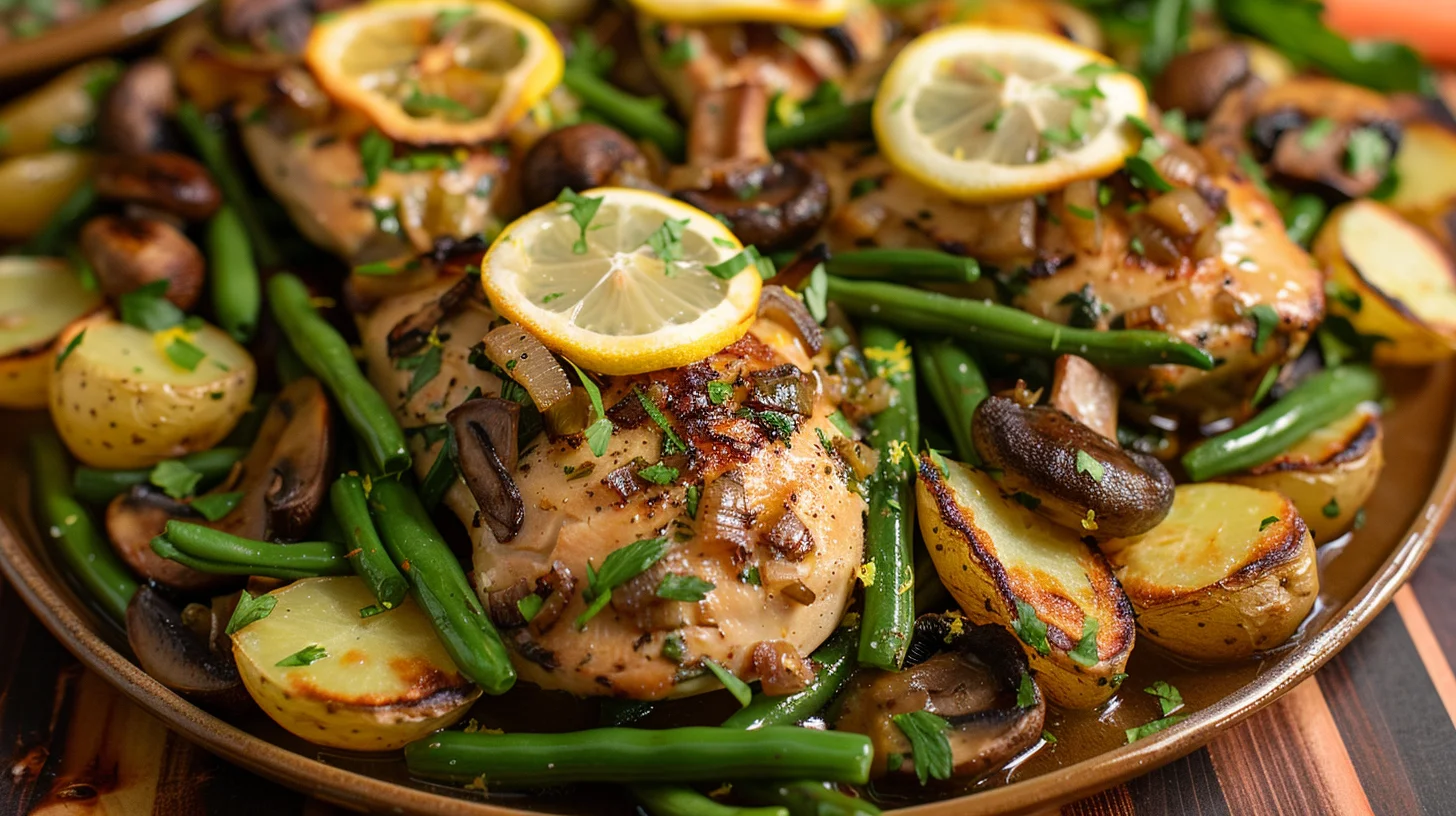 One-Pan Lemon Herb Chicken And Veggies