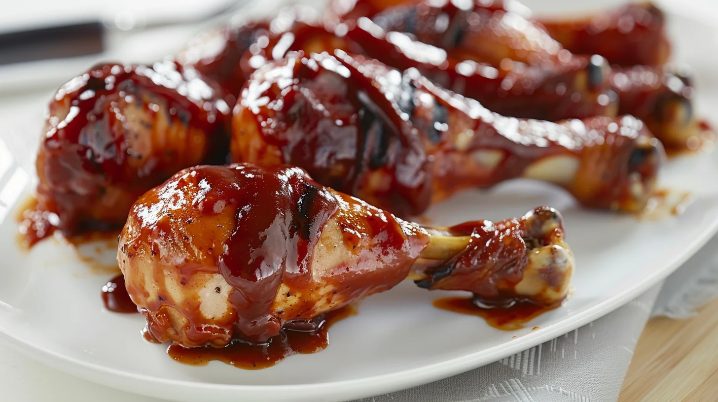 Oven Baked BBQ Chicken Drumsticks