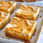 Pumpkin Cheesecake Bars