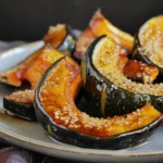 Roasted Acorn Squash With Brown Sugar