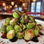 Roasted Brussels Sprouts With Balsamic Glaze