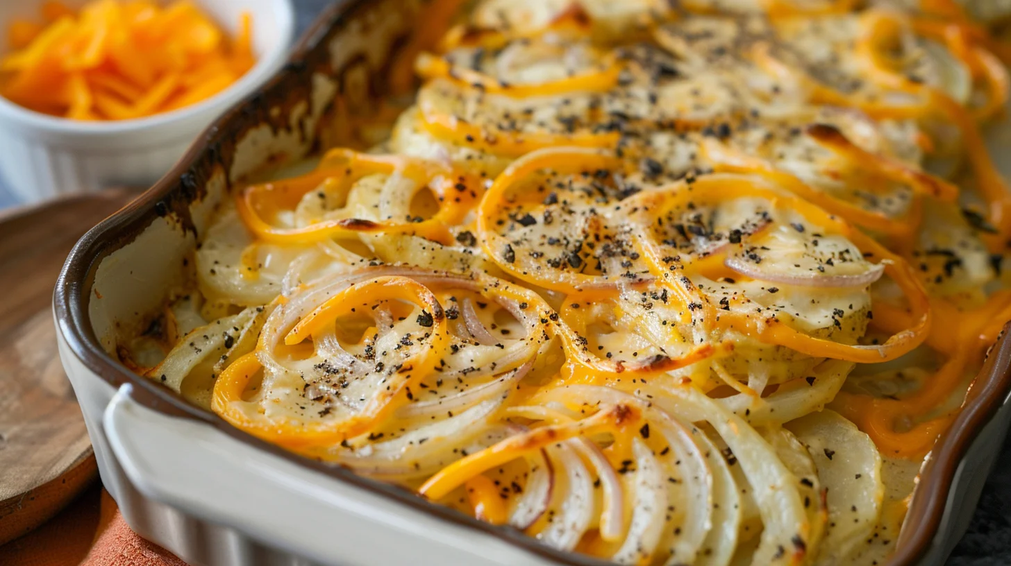 Scalloped Potatoes with Cheese