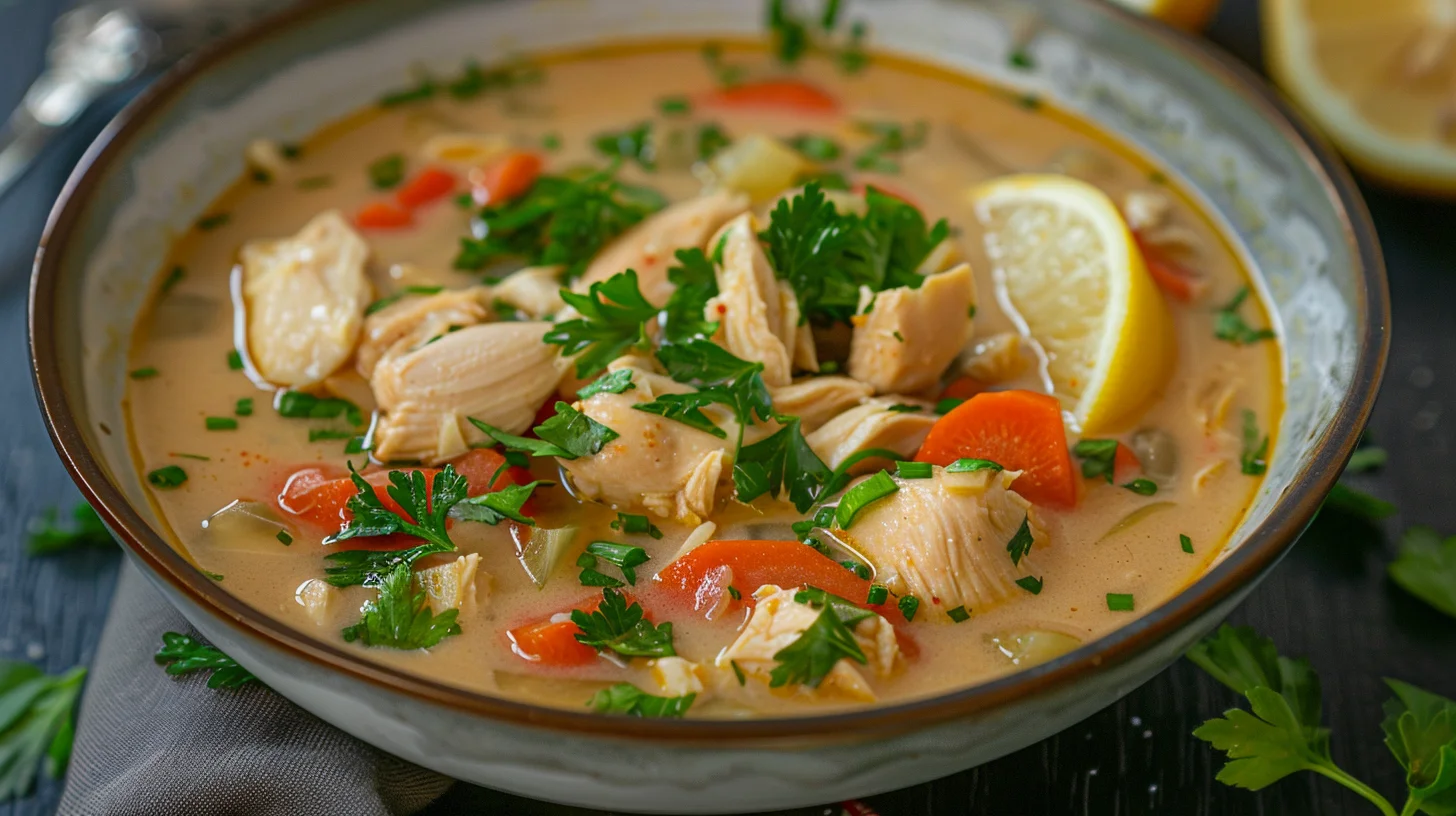Simple Thai Chicken Soup