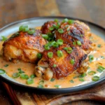 Skillet Bang Bang Chicken Thighs