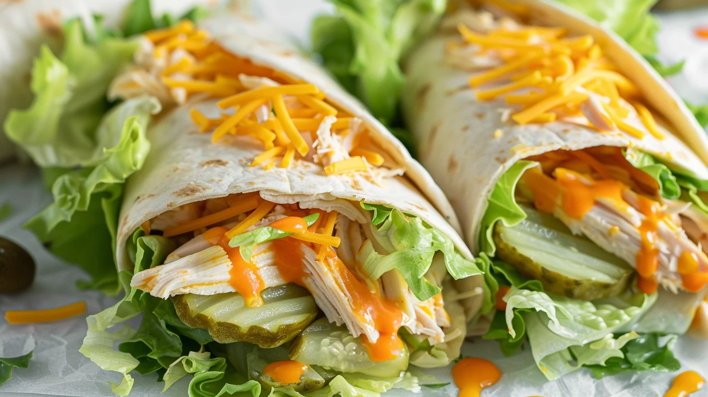 Spicy Buffalo Chicken Wraps