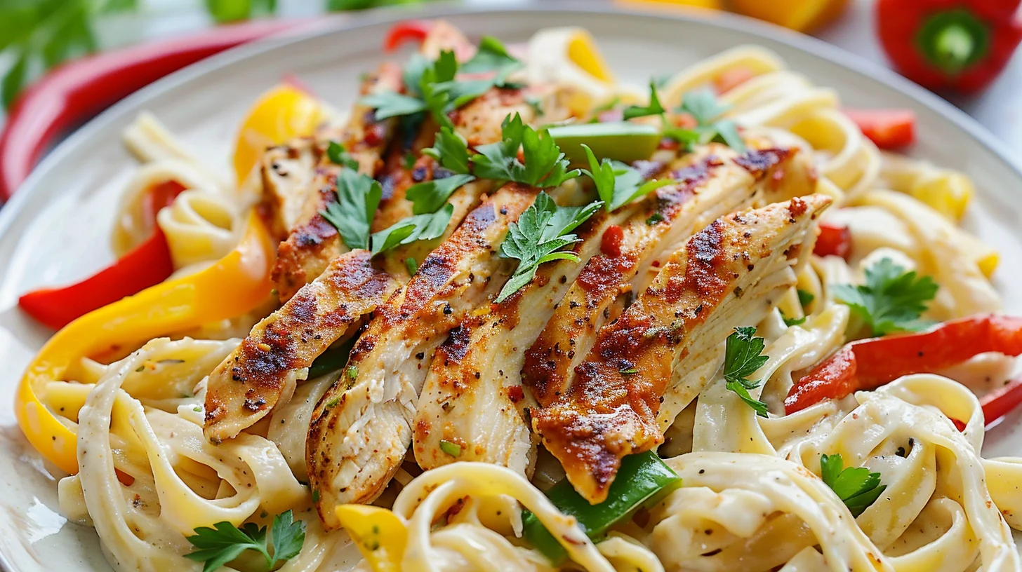 Spicy Cajun Chicken Pasta