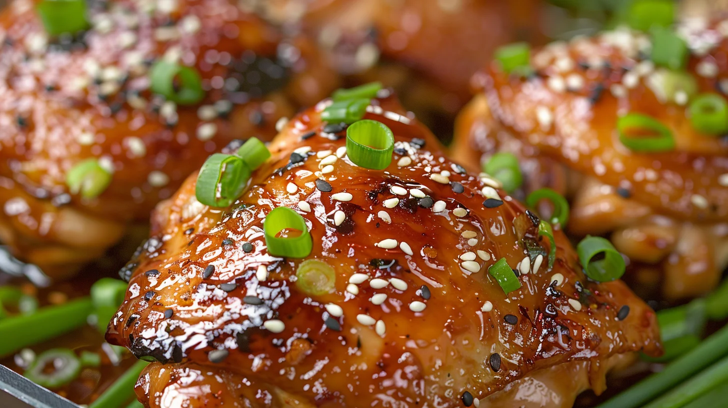 Sticky Asian Glazed Chicken