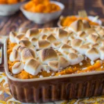 Sweet Potato Casserole With Marshmallows