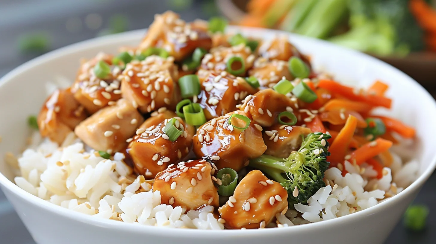 Teriyaki Chicken Rice Bowls