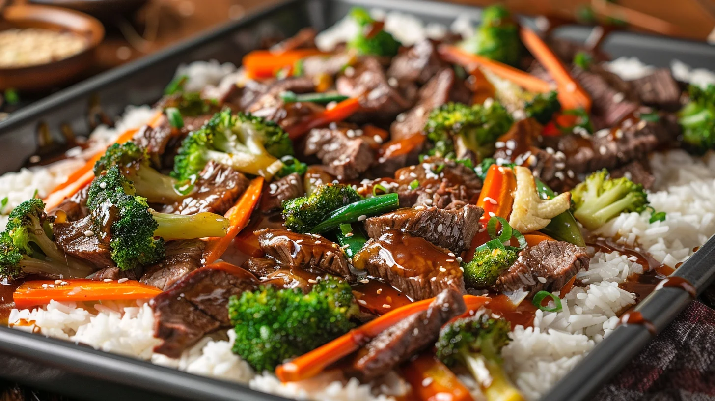 Teriyaki Chicken Sheet Pan