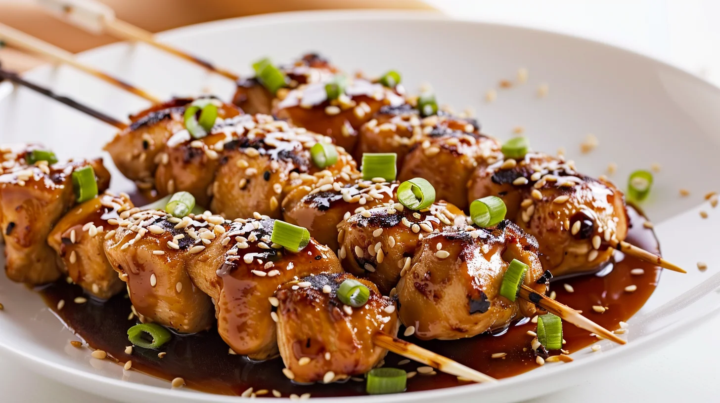 Teriyaki Chicken Skewers