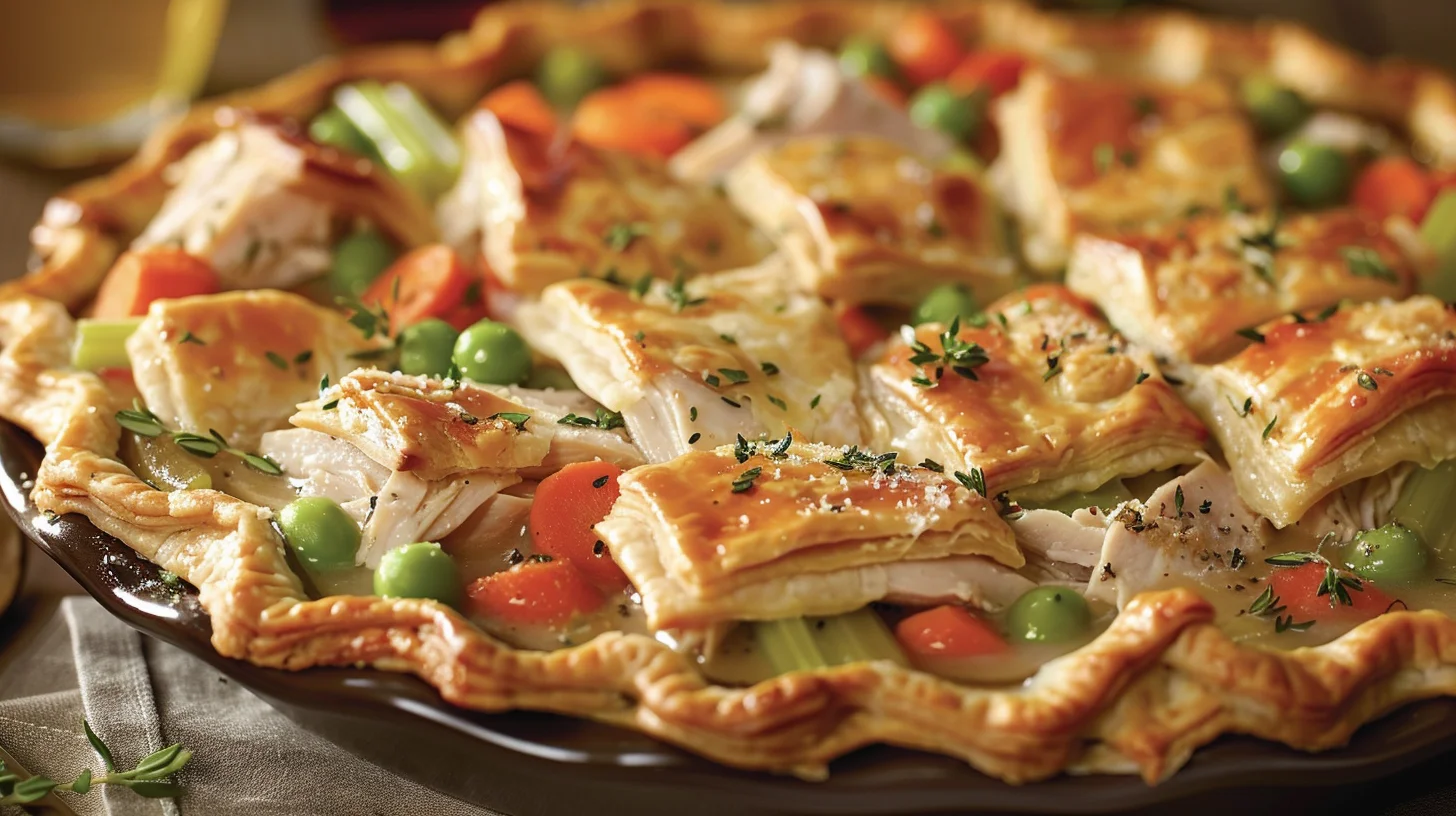 Turkey Pot Pie With Leftovers