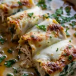 Chicken And Spinach Lasagna Roll-Ups