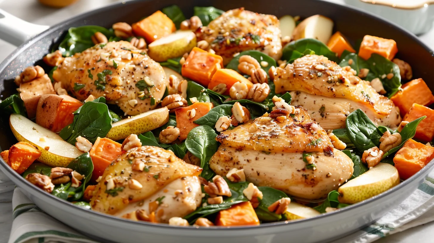 Chicken And Sweet Potato Skillet