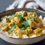Coconut Curry Chicken Bowls