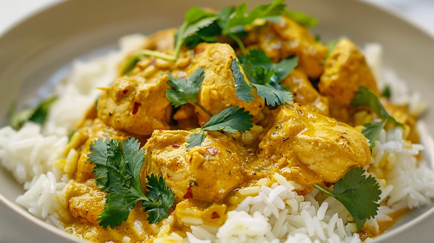 Coconut Curry Chicken Bowls